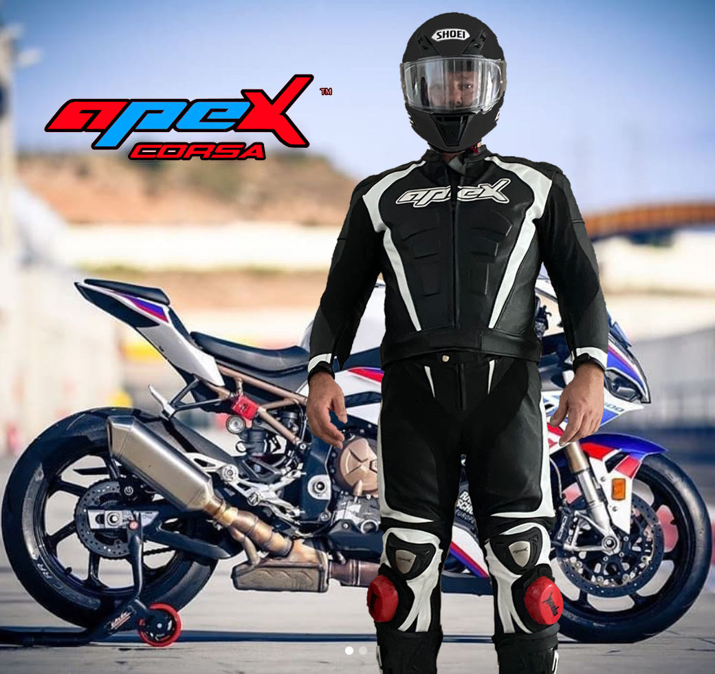 BMW Motorcycle road and race leathers and apparel tailor made custom styles based in Brisbane Australia.