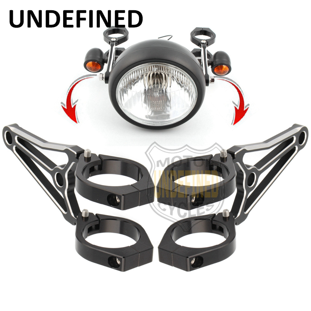 39mm 41mm Motorcycle Headlight Bracket Fork Clamp Mount Holder Support