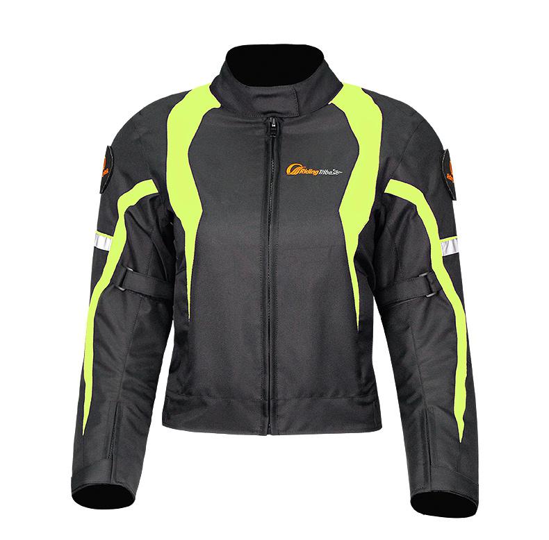 Adeeing Women Motorcycle Jacket & Pants Suit Keep Warm Winter Touring