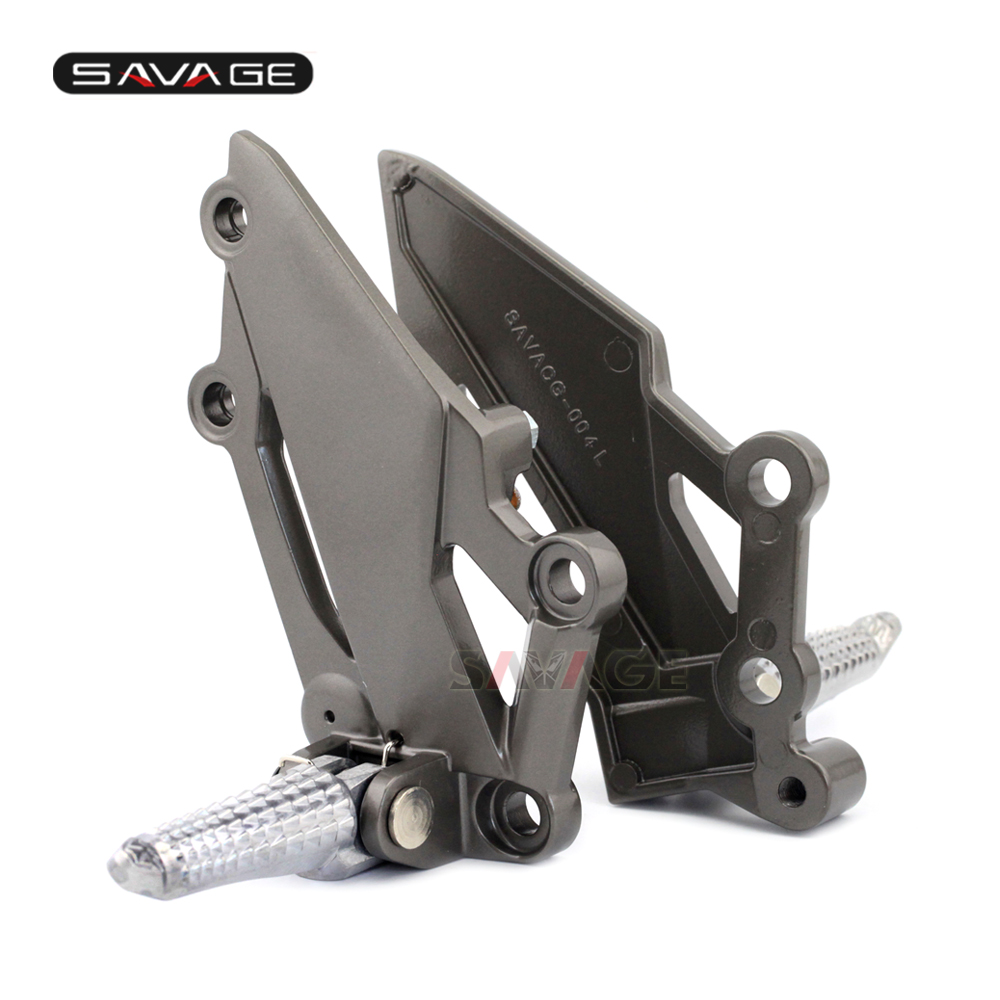 Foot Pedal Peg Bracket For KAWASAKI VERSYS300 250 Z250 Z300 EX 250R