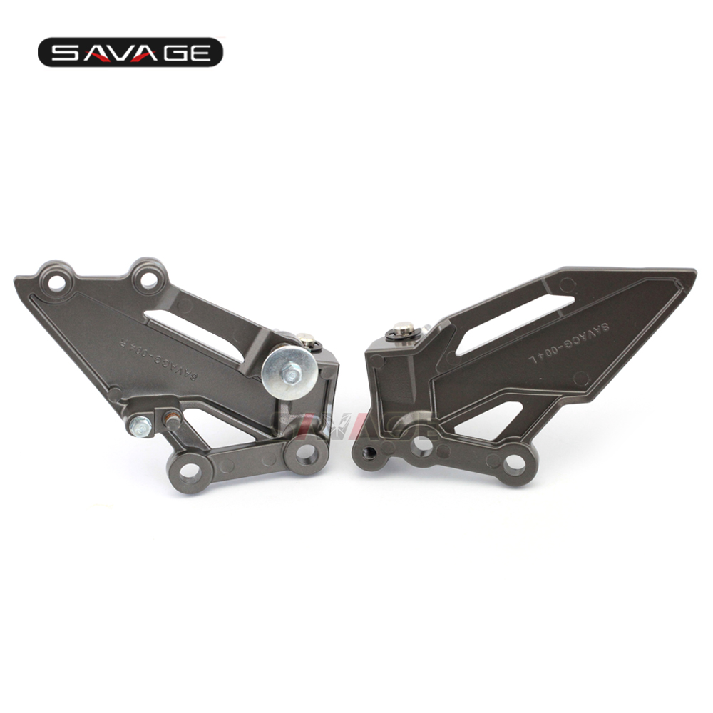 Foot Pedal Peg Bracket For KAWASAKI VERSYS300 250 Z250 Z300 EX 250R
