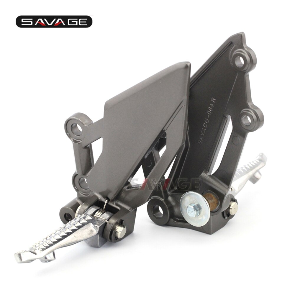 Foot Pedal Peg Bracket For KAWASAKI VERSYS300 250 Z250 Z300 EX 250R