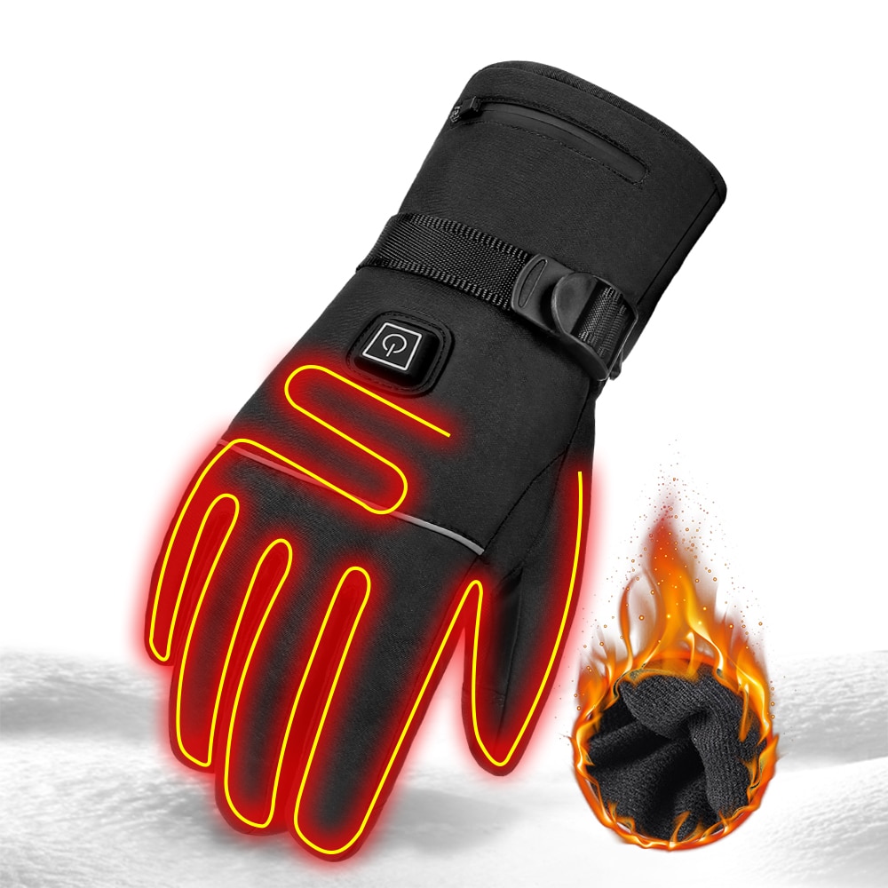 HEROBIKER Motorcycle Gloves Waterproof Heated Guantes Moto Touch Screen