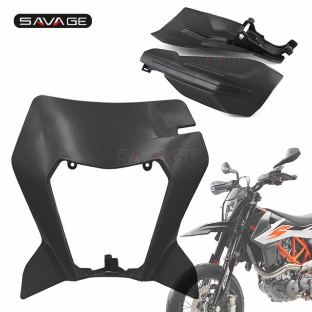 Handlebar Handguards Headlight Mask For KTM 690 ENDURO R SMC R 2019