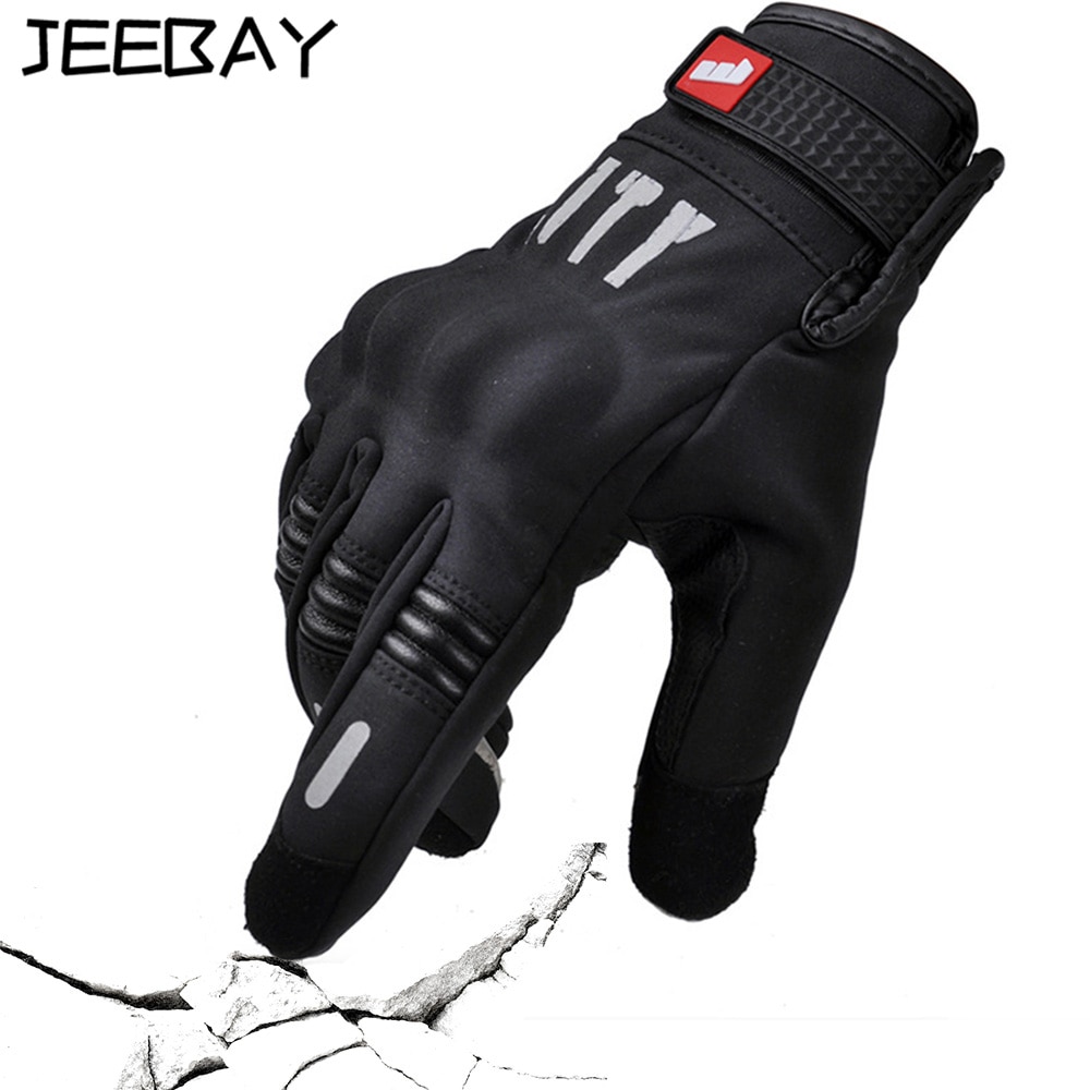 Hot!!! Winter wind and cold touch screen motorcycle gloves outdoor moto motocross full finger