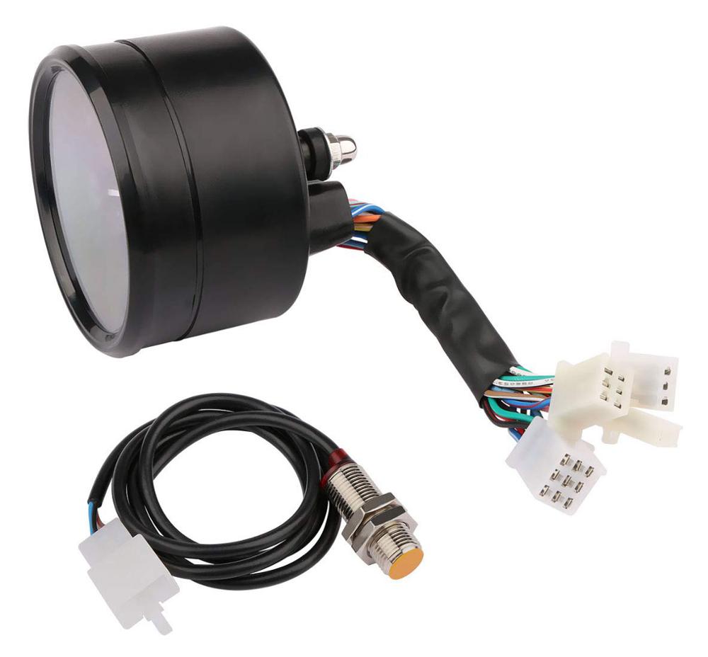Lcd Digital Motorcycle Speedometer Universal Waterproof
