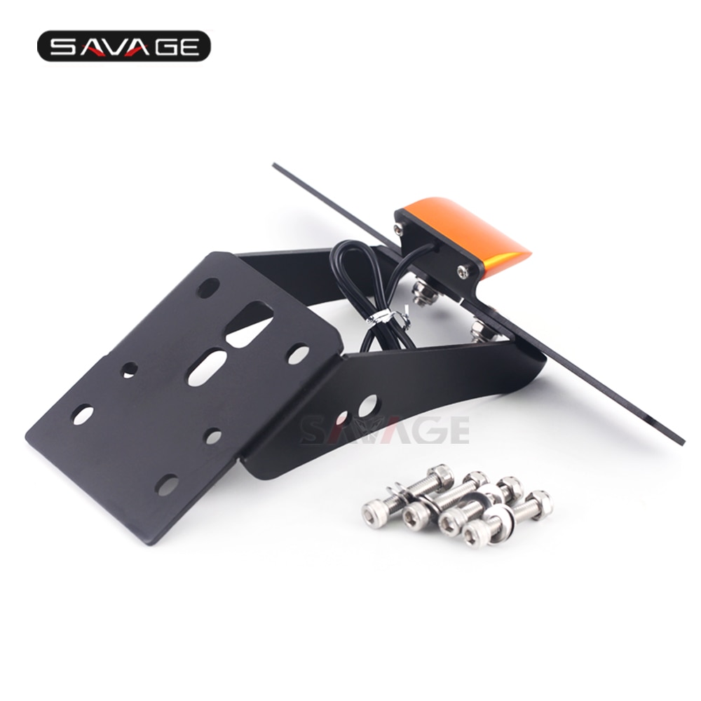 License Plate Holder For KTM DUKE 390 250 RC 125 RC200 RC250 RC390 2018