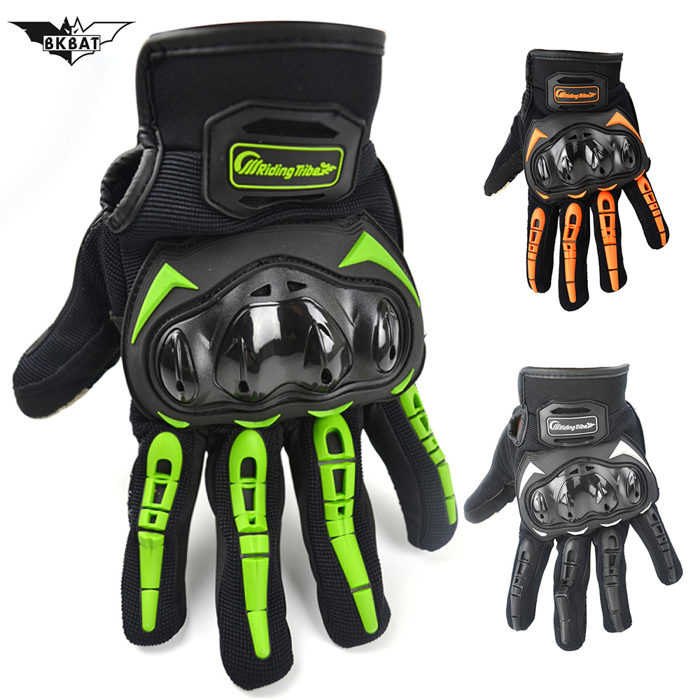 Motorcycle Gloves Leather Touch Screen Men Genuine Cycling Gloves 100 TouchScreen Motorbike