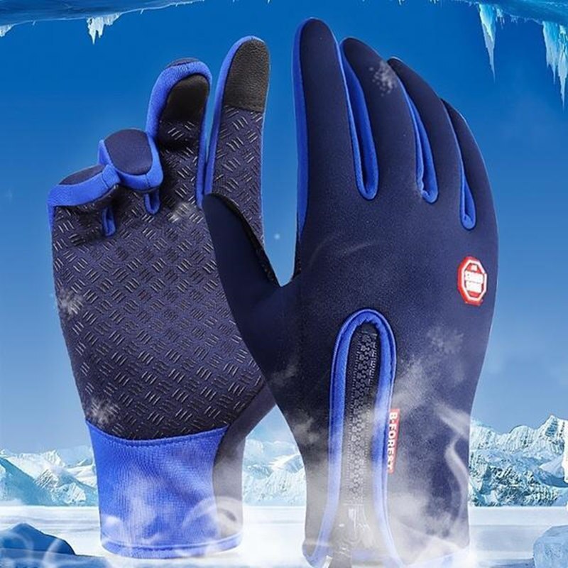 Motorcycle Gloves Touch Screen Full Finger Winter Racing Outdoor Sports