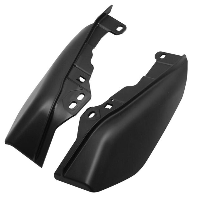 Motorcycle Matte Black Mid-Frame Air Deflector Heat Shield Fit For ...