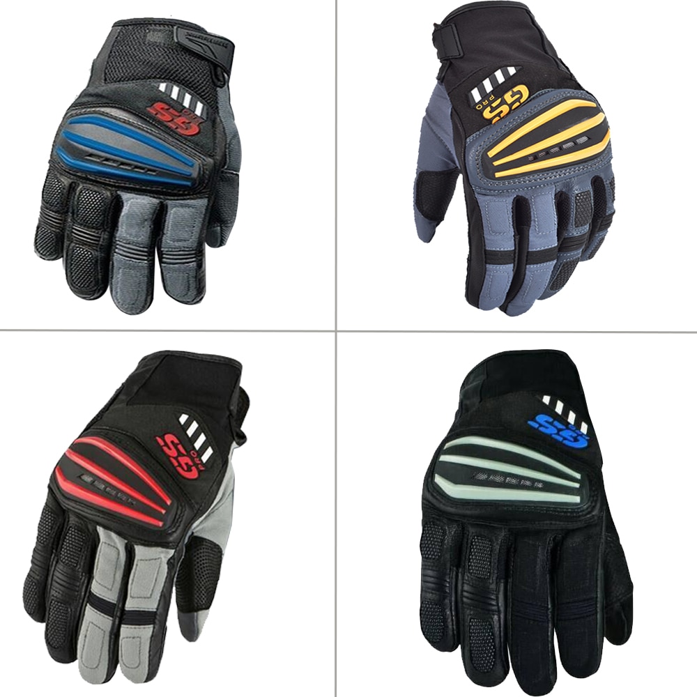 Motorcycle Motorrad Rally GS Gloves For BMW Motocross Leather Glove ...