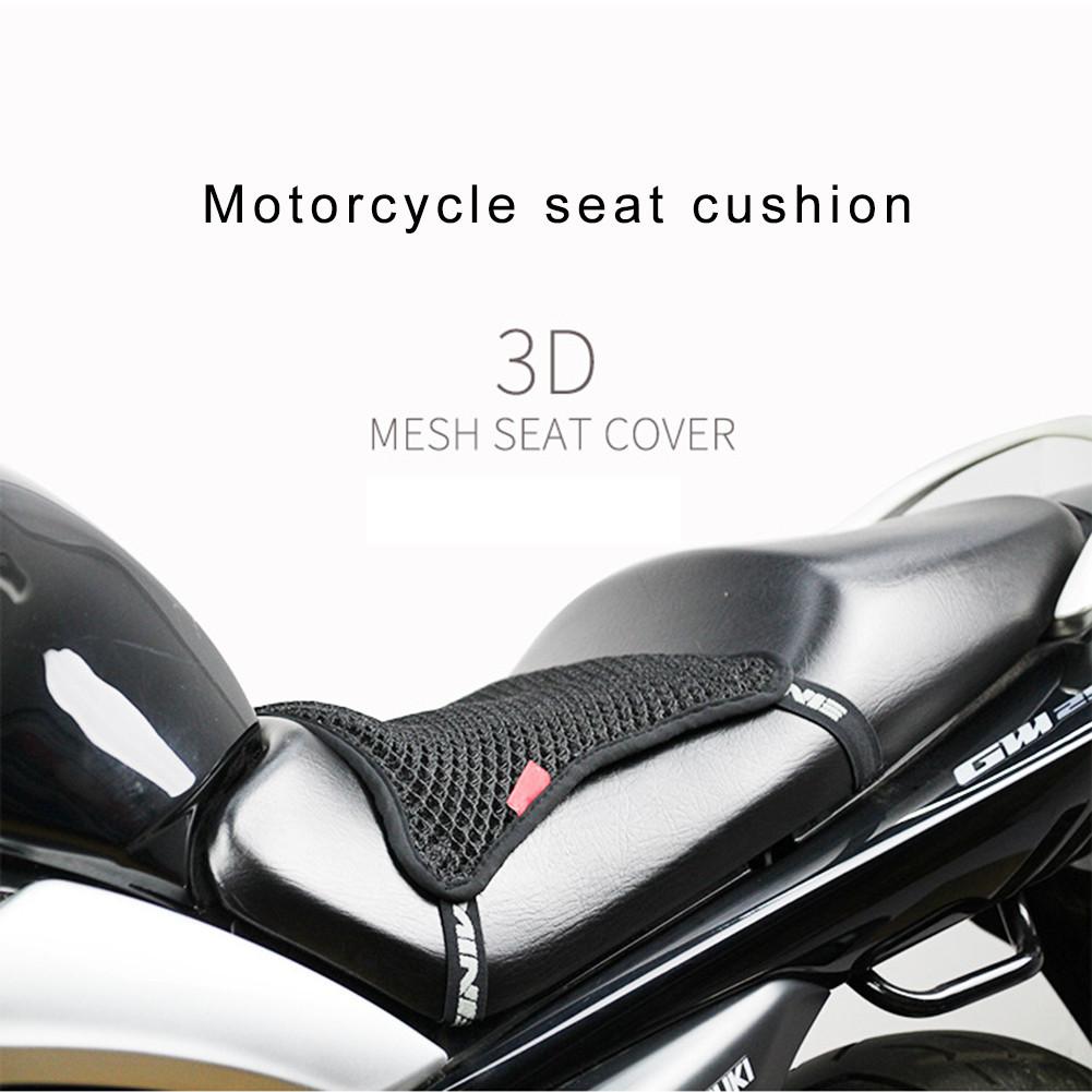 Motorcycle Seat Cover Breathable 3D Mesh Net Cushion Breathable Anti