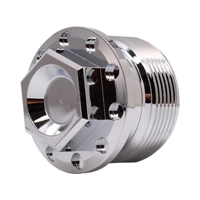 New Motorcycle 39mm Chrome Anodized Fork Tube Cap Bolt For Harley