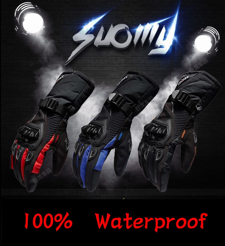 SUOMY-Motorcycle-Gloves-Racing-Summer-Full-Finger-Protective-guantes-moto-Motocross-luva-motociclista-1