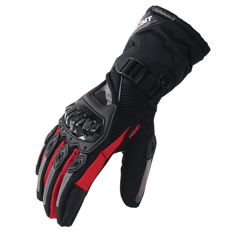 SUOMY motorcycle windproof gloves motorbike 100 Waterproof Winter warm