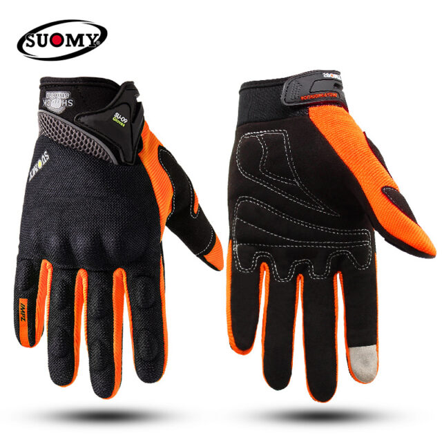 SUOMY motorcycle windproof gloves motorbike 100 Waterproof Winter warm
