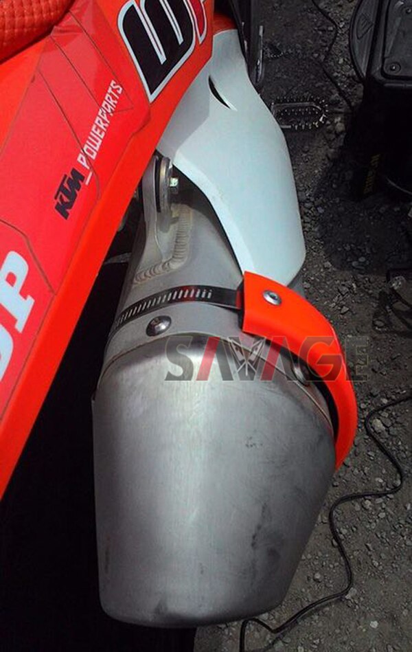 Silencer/Exhaust Protector (Can Cover) For KTM EXC 400 450 500 525 530 EXCF SXF Motorcycle