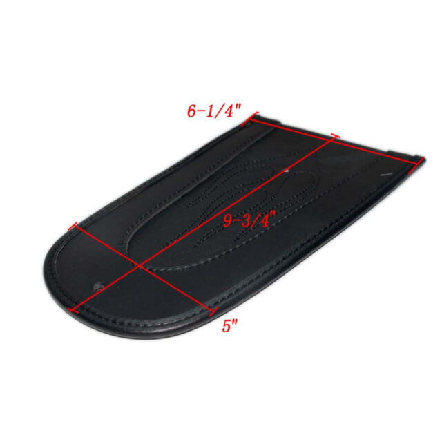 Synthetic Leather Black Motorcycle Rear Fender Bib Solo Seat For Harley ...