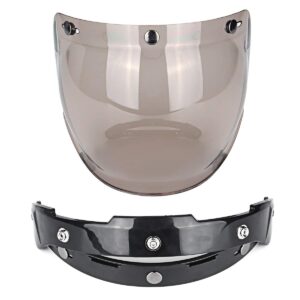 cafe racer helmet bubble visor