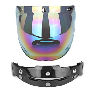 cafe racer helmet bubble visor