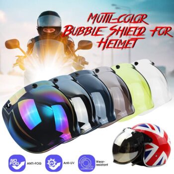 cafe racer helmet bubble visor