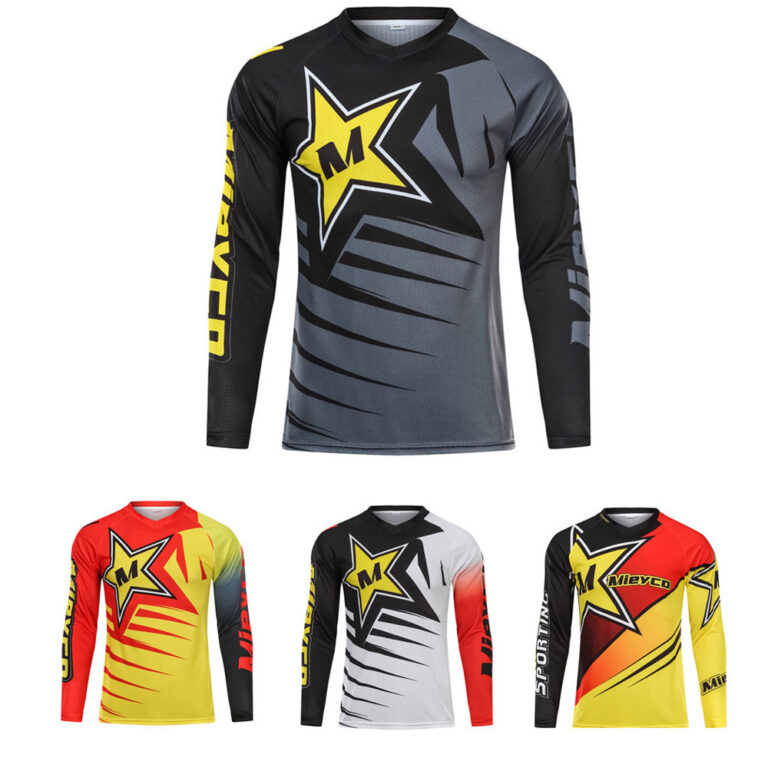 Men's Downhill Jerseys Mountain Bike MTB T-Shirts Off road DH