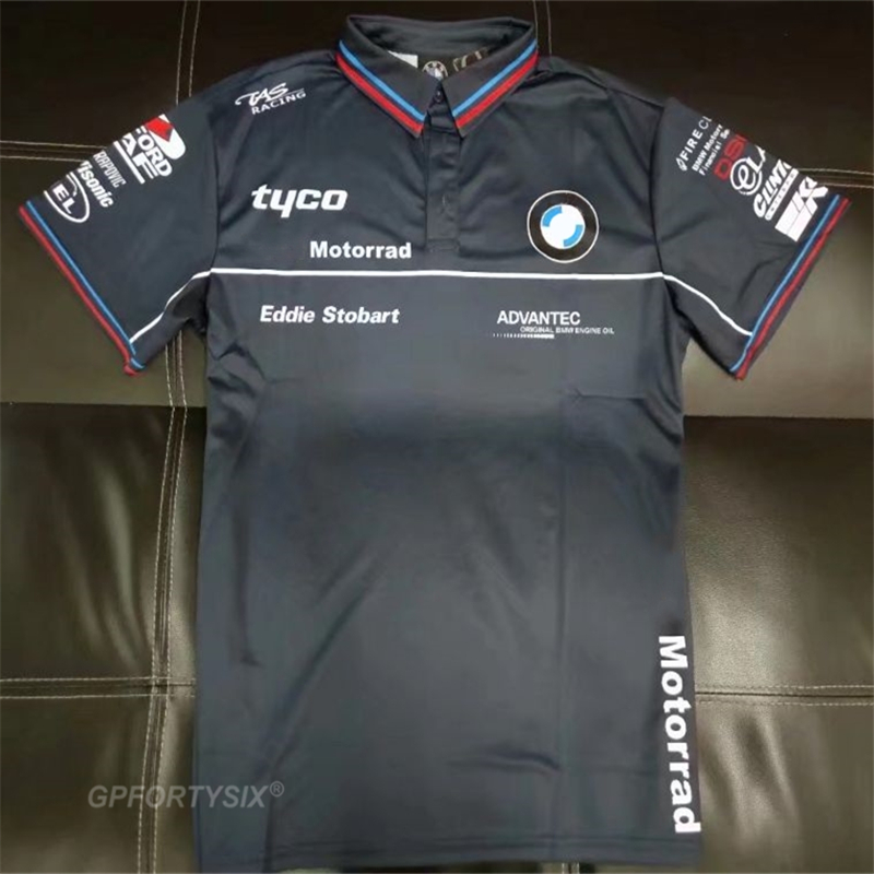 Moto GP Motorsport Casual T-shirt TAS Racing Men's Short Sleeve ...