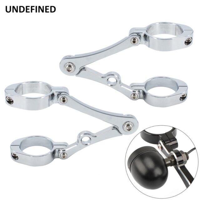 Motorcycle Headlight Bracket Mount Clamp 39mm41mm CNC Fork Tube