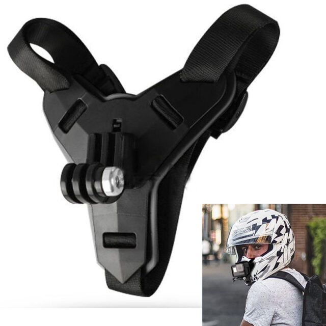 Motorcycle Helmet Chin Stand Mount Holder for GoPro Hero 8 7 6 5 4 3