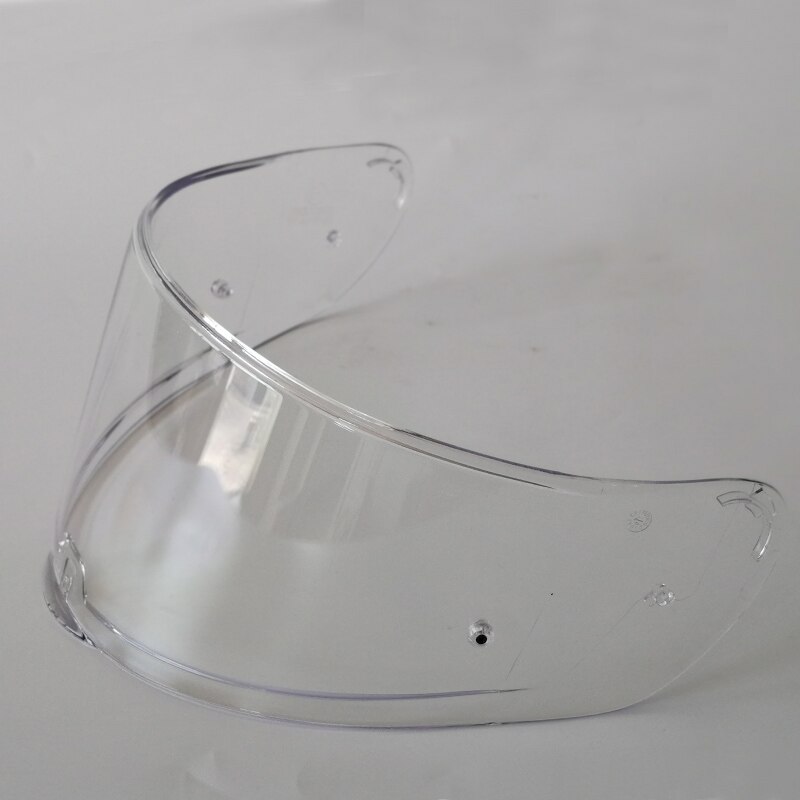 Original LS2 FF397 fiberglass full face motorcycle helmet sun visor black silver clear lens