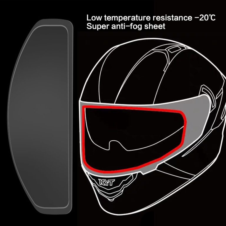 Universal Motorcycle Full-frame Helmet Insert Film Ultra Clear Anti-fog