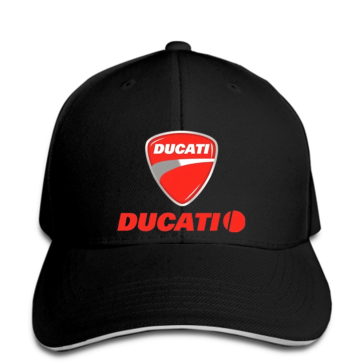 Baseball Cap della_Ducati_racing snapback hat Peaked - ApexCorsa.com.au