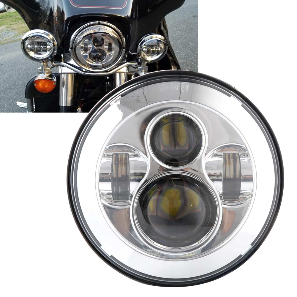 Motorcycle-7-inch-LED-Headlight-for-Harley-Touring-Ultra-Classic-Electra-Street-Glide-Road-King-Yamaha-2