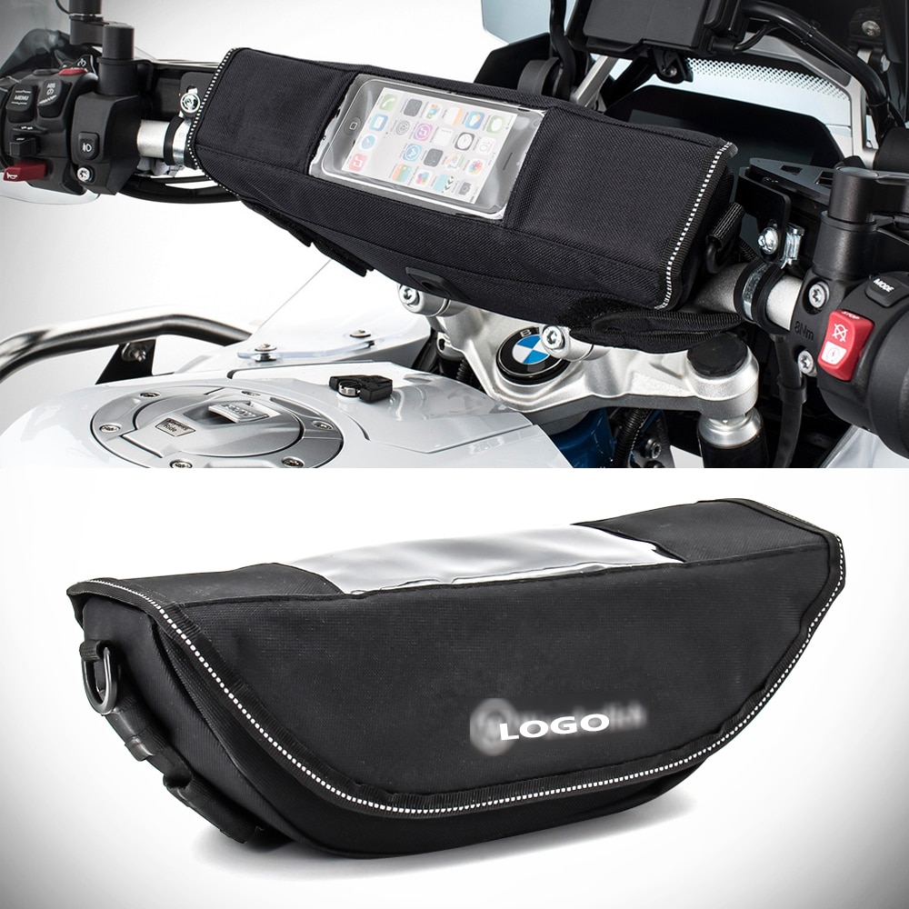 Modern waterproof motorcycle handlebar travel bag for BMW F750GS F850GS