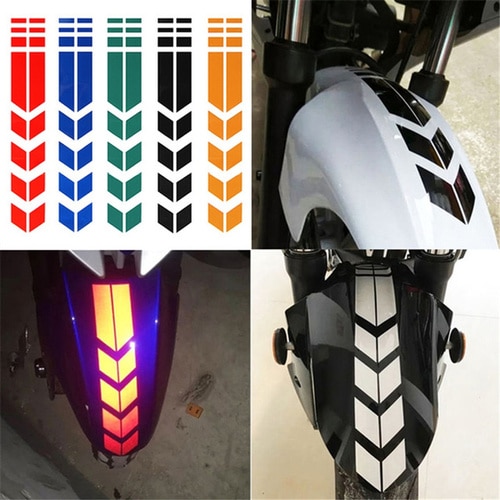 Motorcycle-Reflective-Stickers-Wheel-on-Fender-Waterproof-Safety-Warning-Arrow-Tape-Car-Decals-Motorbike-Decoration-Accessories